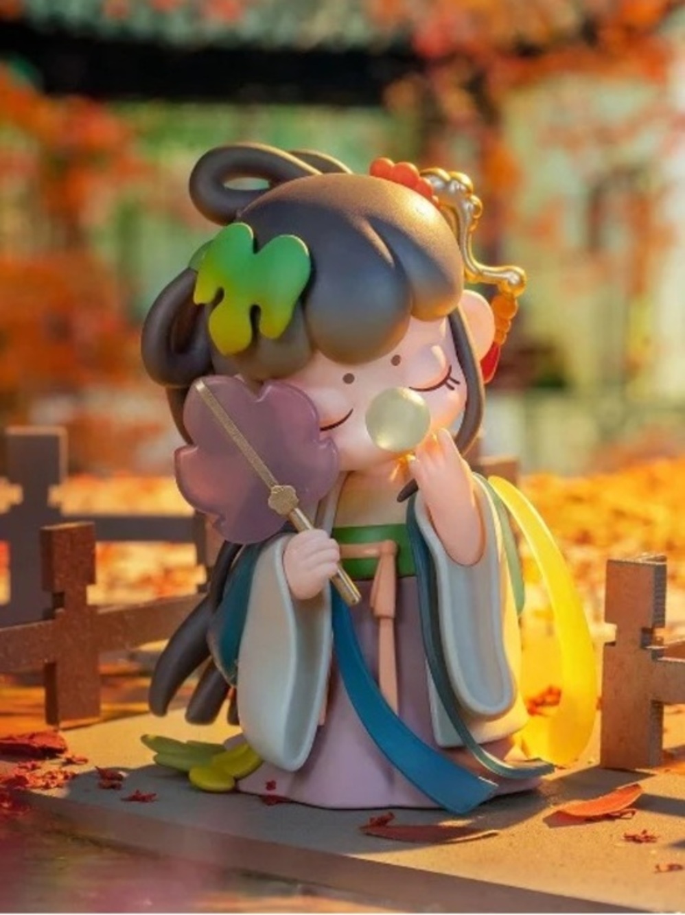 Nanci Poetic Beauty Confirmed Moonlit Paulownia‎ Figurine